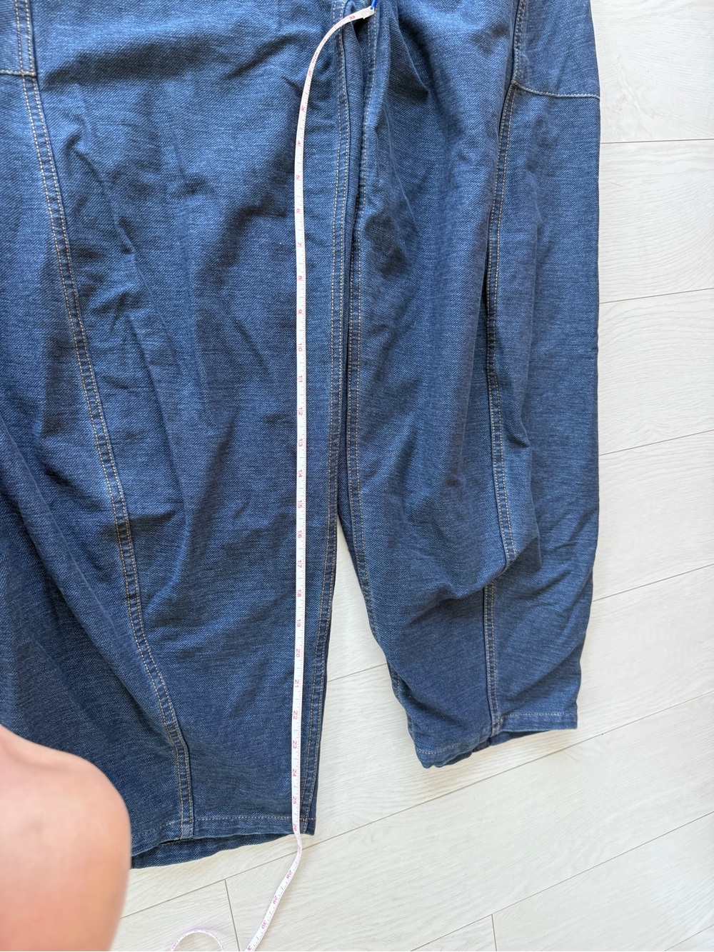 Tibi NWT Sid Dark Blue Barrel Denim Pants - Short - 26” inseam - Picture 12 of 12